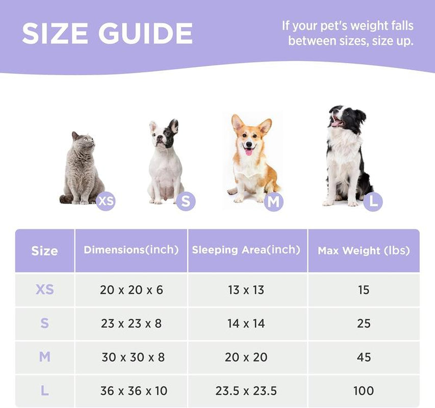 Lesure Donut Dog Bed, Cute Calming Bed for Small/Medium/Large Dogs & Cats, Camas Para Perros, Washable, round Pet Bed, Anti-Slip Bottom, Pet Supplies Bedding