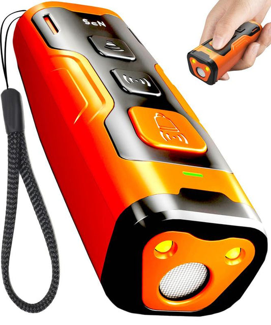 NPS 2025 Release Dog Bark Deterrent Device Stops Bad Behavior - No Need Yell or Swat, Just Point to a Dog, Hit the Button - Long-Range Ultrasonic